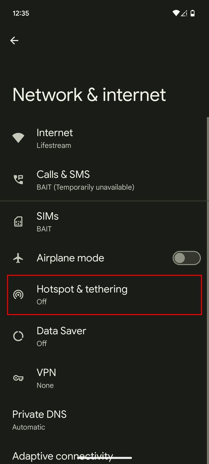 How to use hotspot on Android (2)