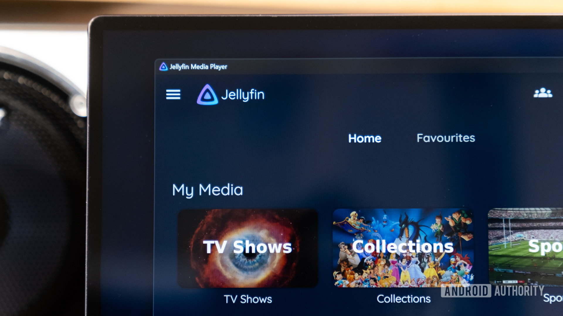 Jellyfin web app