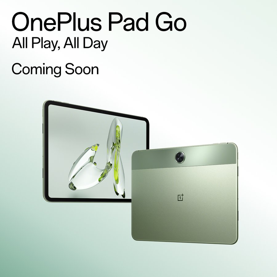 OnePlus Pad Go design official Twitter