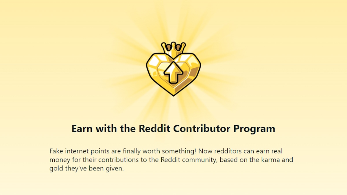 Reddit Contributor Program