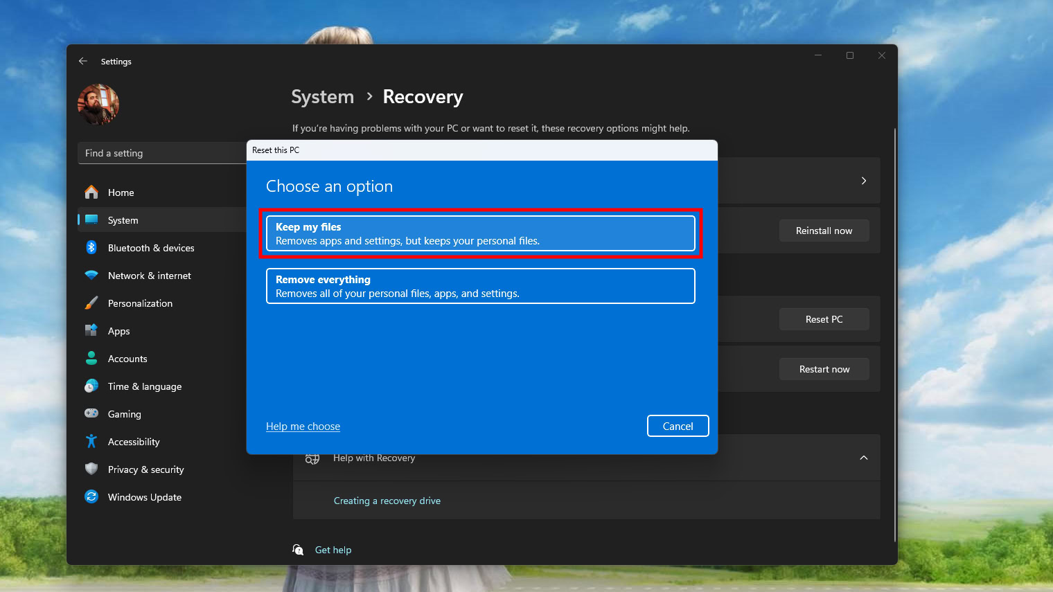 Reset Windows 11 (4)