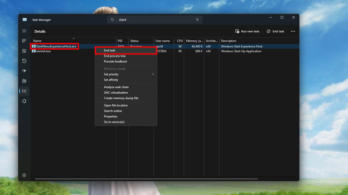 Restart Windows background services on Windows 11 (1)