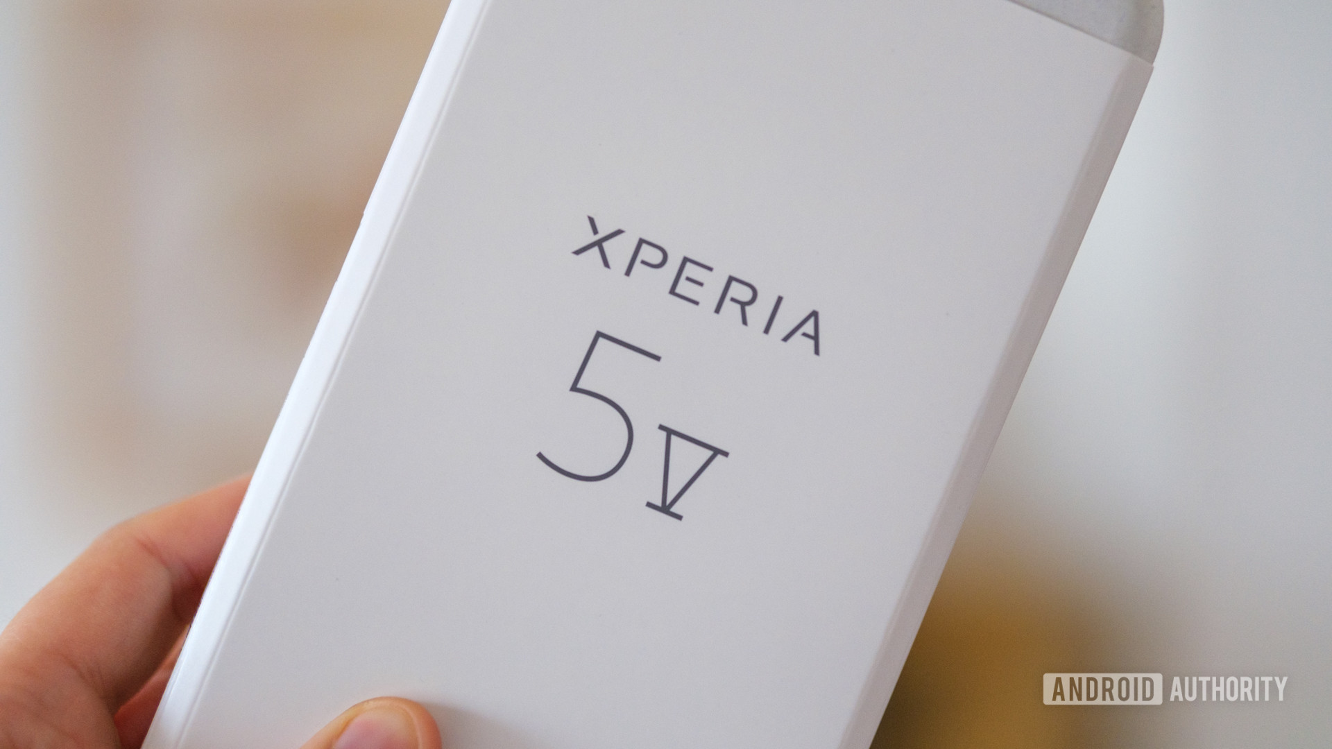 Sony Xperia 5 V logo box