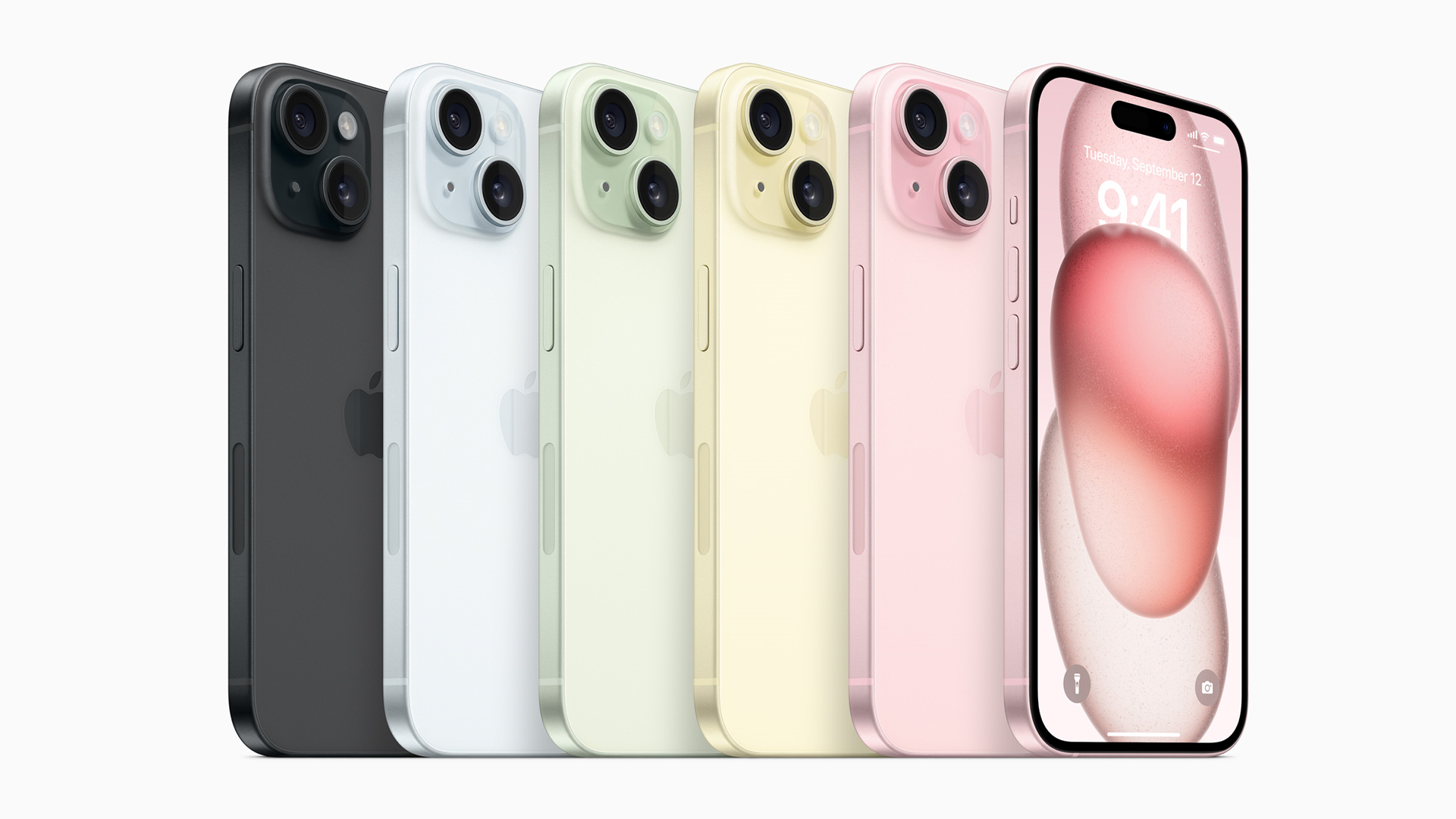 iPhone 15 color options