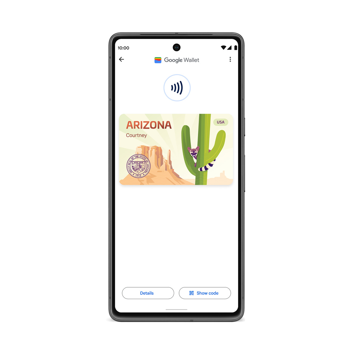 Arizona ID Google Wallet