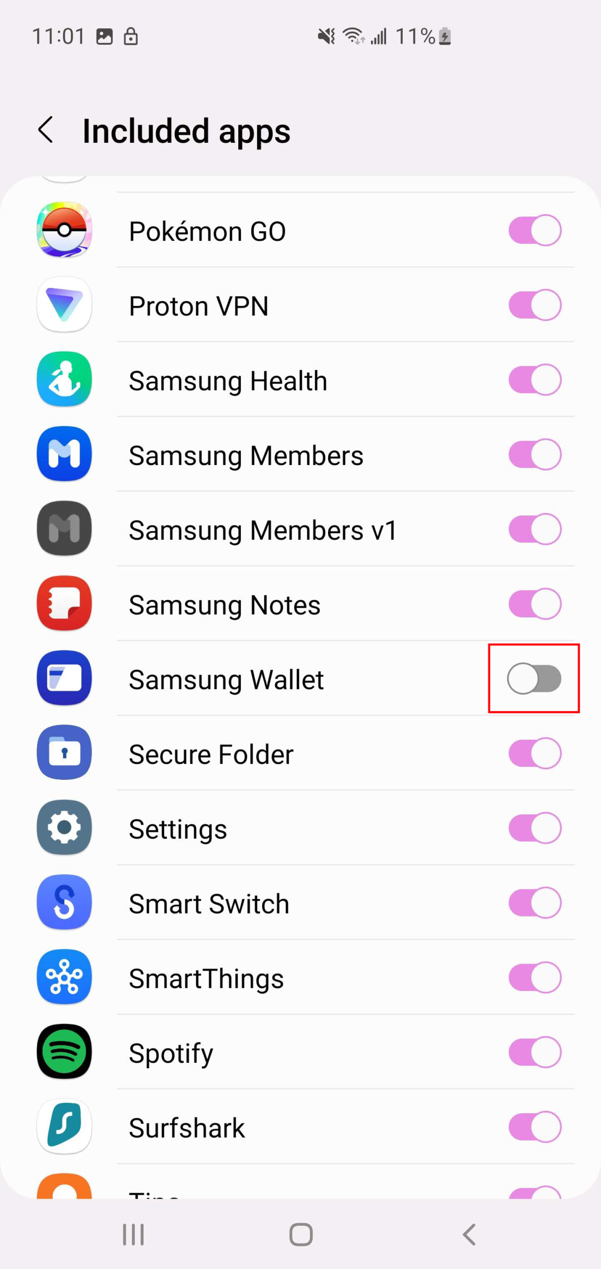 Disable Samsung Wallet deals and offers (3)