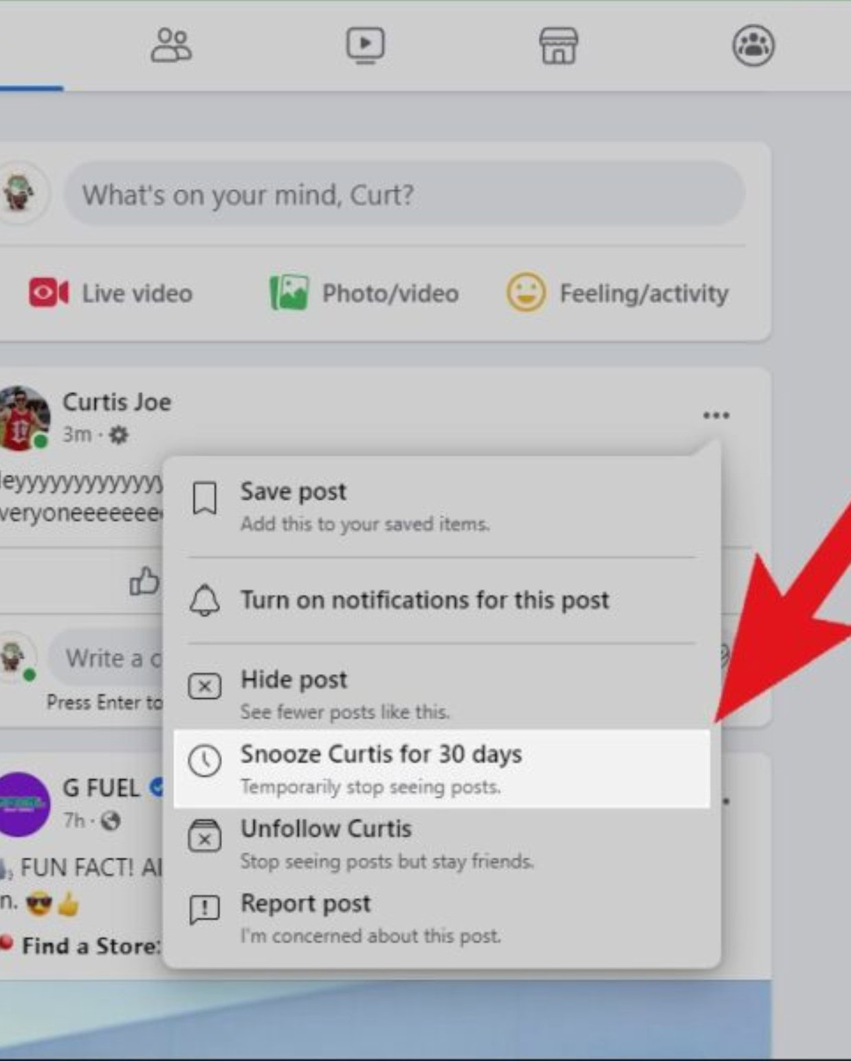 How to snooze or mute someone on Facebook Android Authority