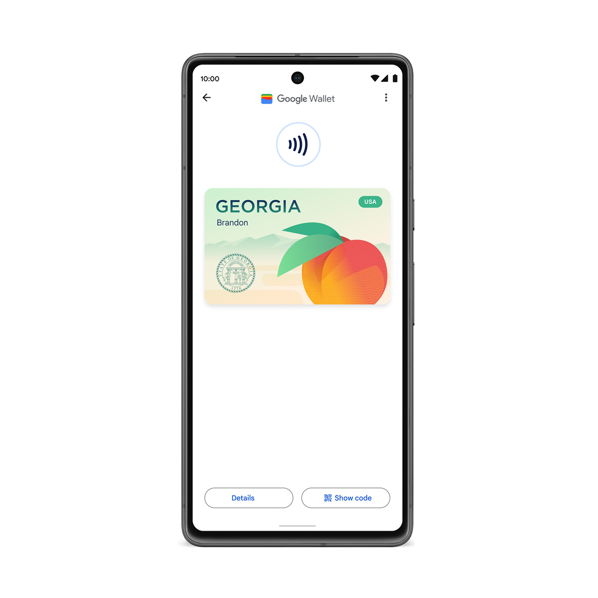 Georgia ID Google Wallet
