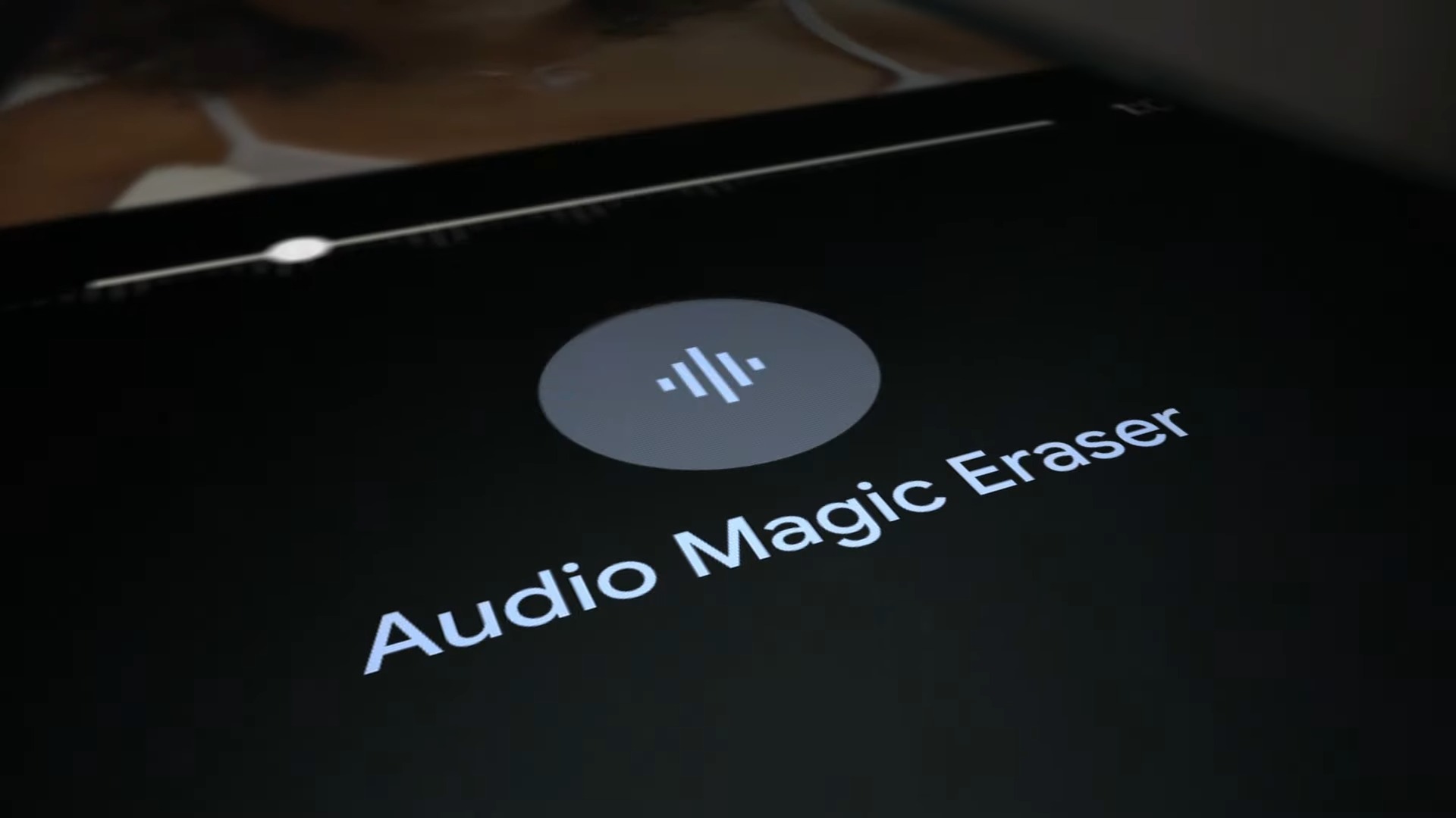 Google Photos Audio Magic Eraser