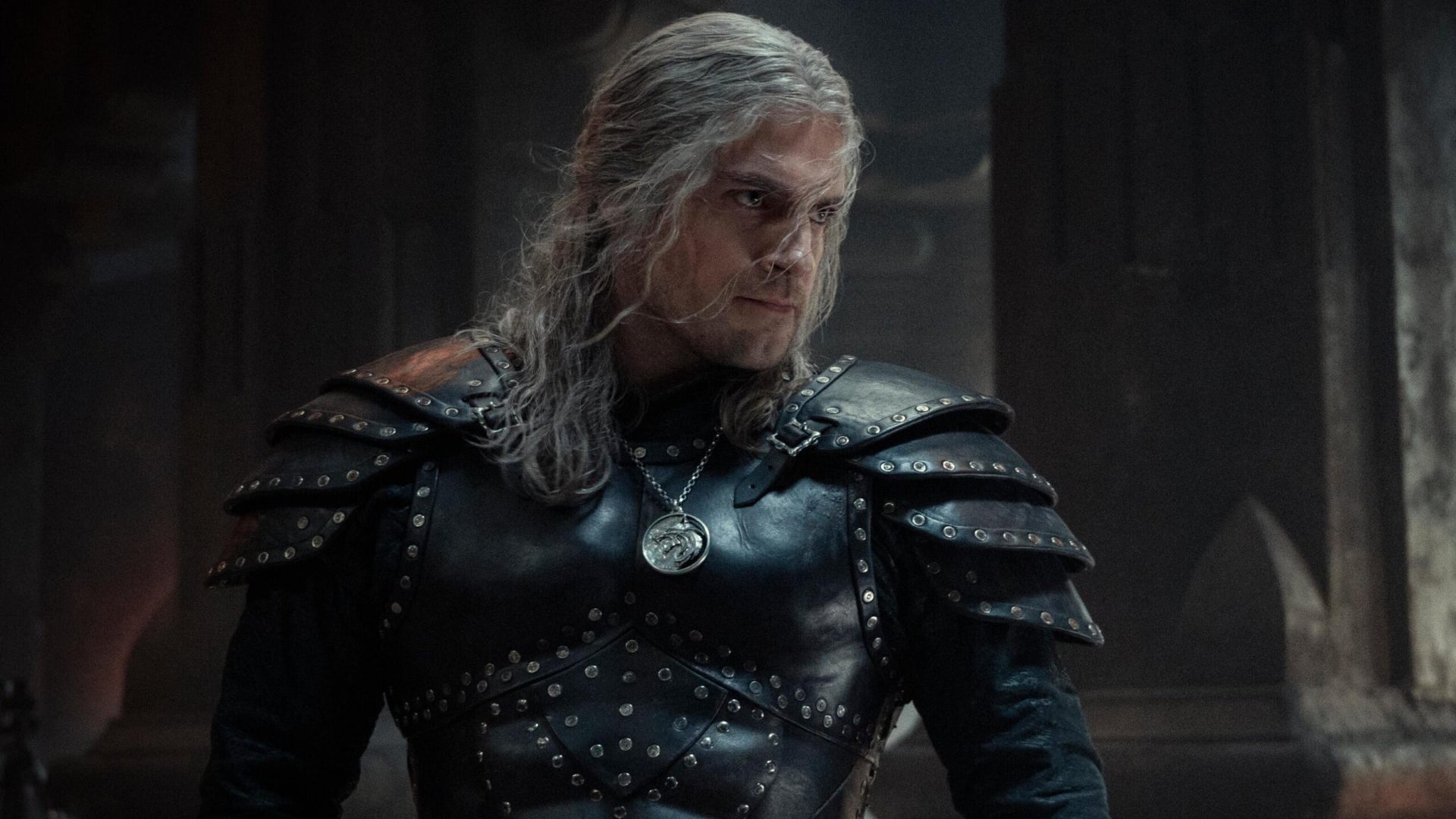 Henry Cavill in the witcher