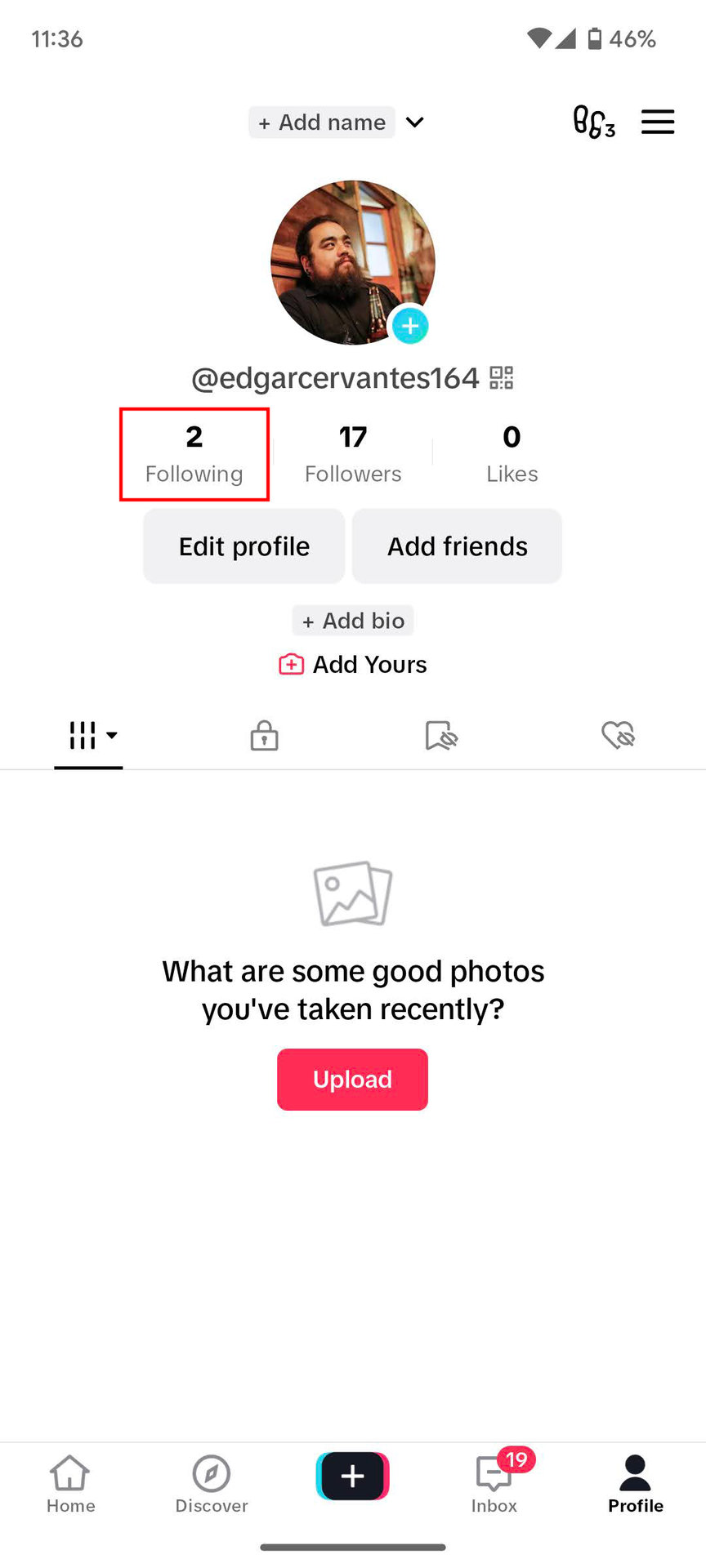 How to see the people you follow on TikTok (2)