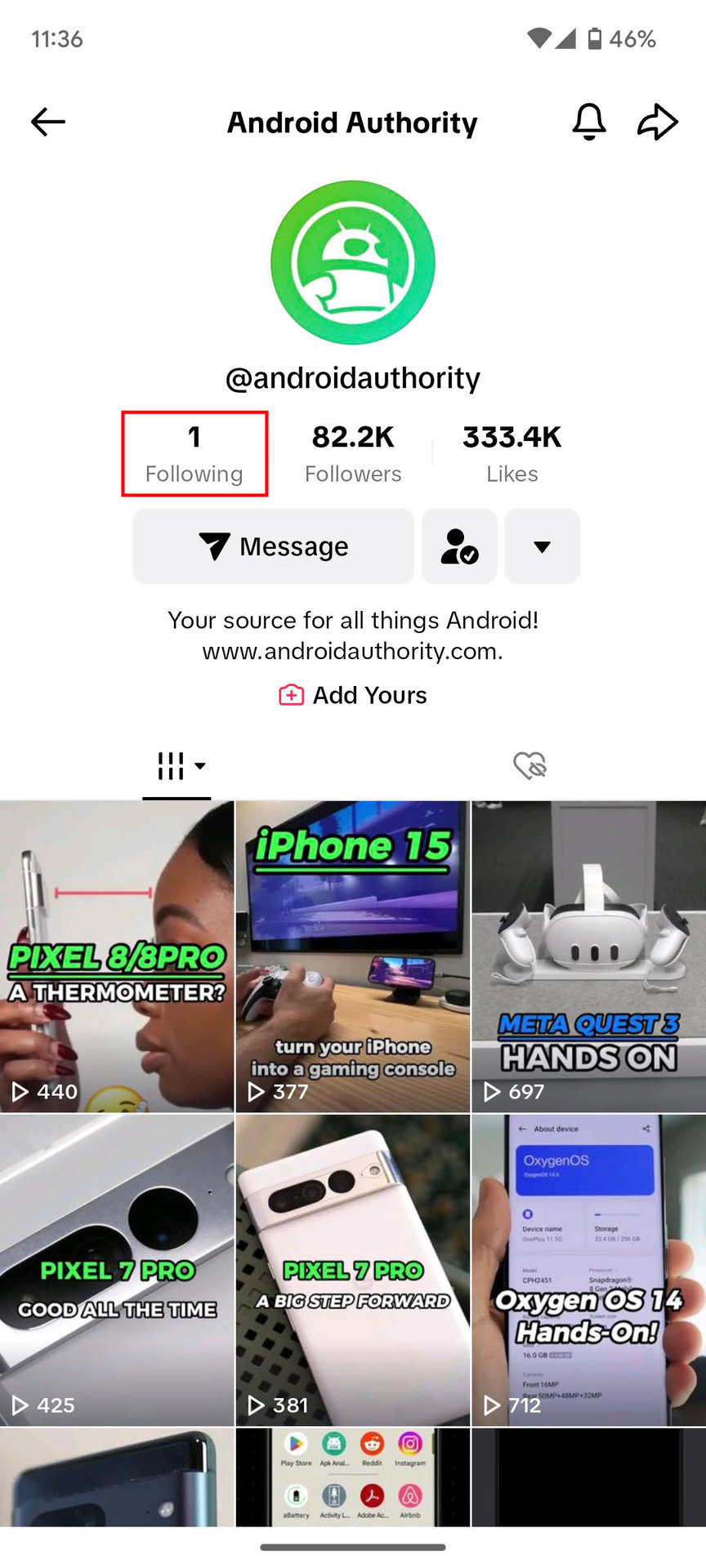 How to see who other people follow on TikTok (2)