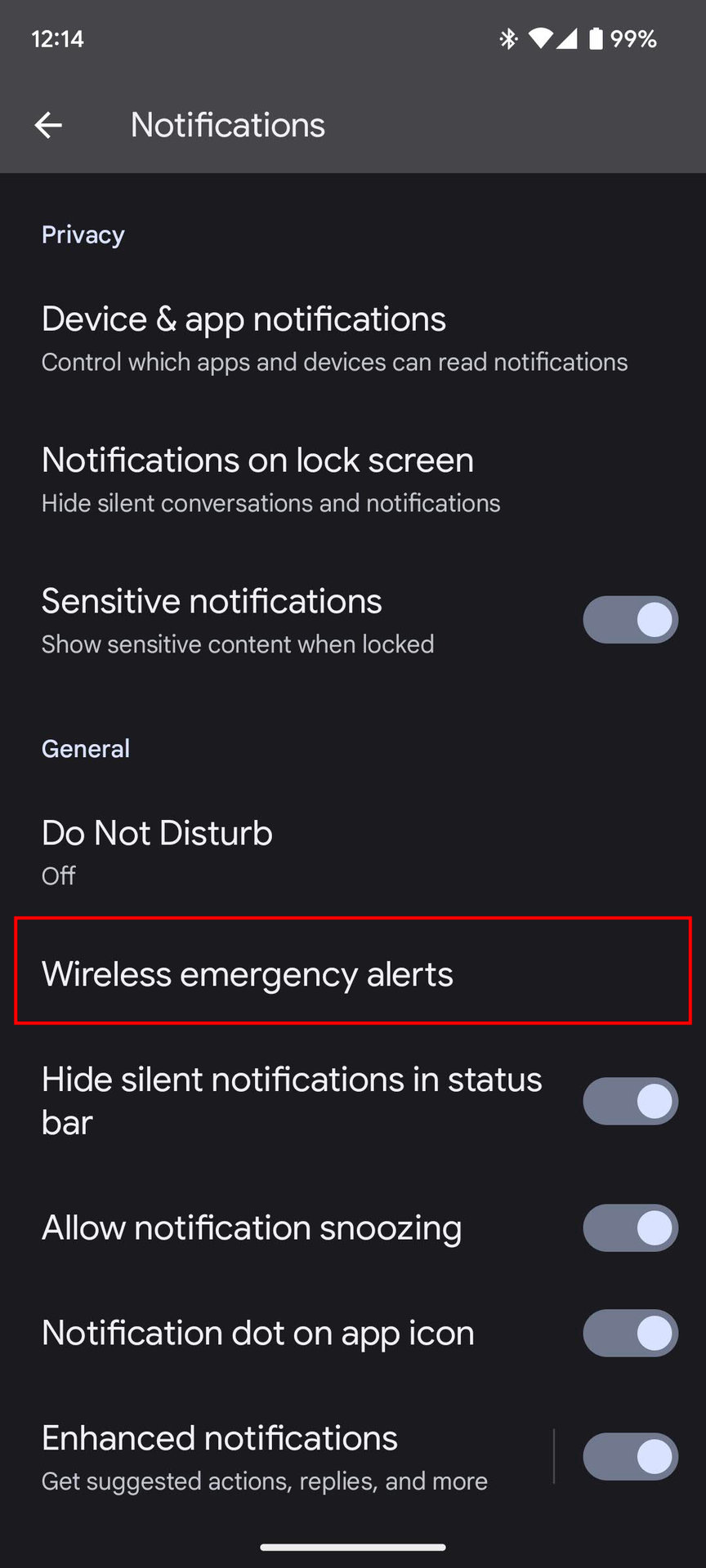 How to turn off Emergency Alerts on Android (2)