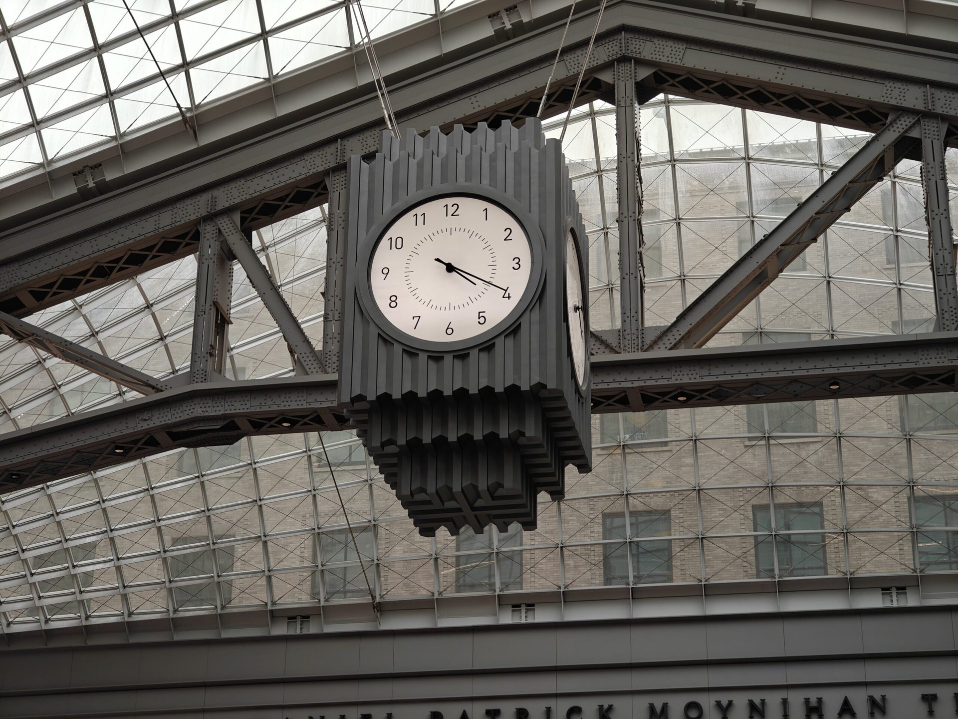 Moynihan Train Hall clock - oneplus open