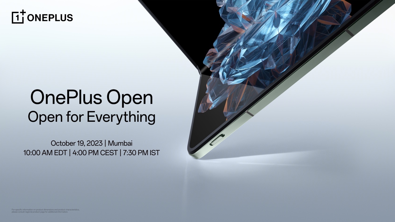 OnePlus Open launch event image