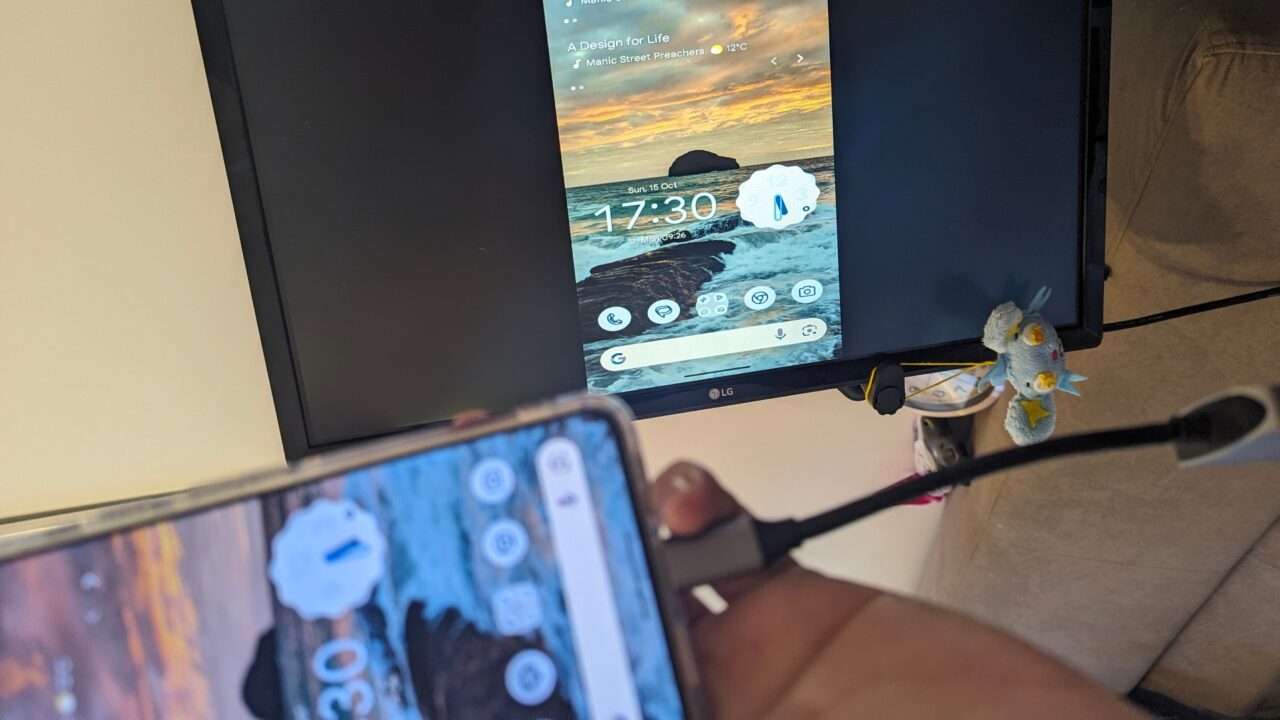 La serie Pixel 8 supporta l'output del display tramite USB-C nonostante ...