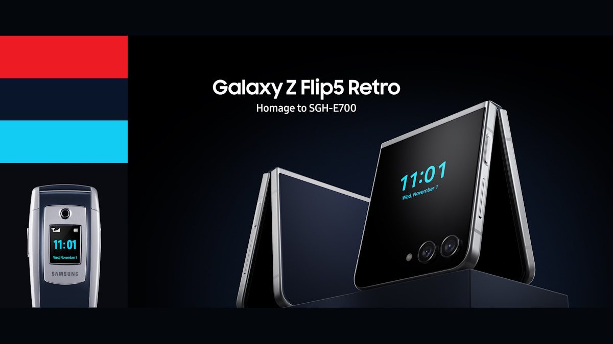 Samsung announces new Galaxy Z Flip 5 Retro edition