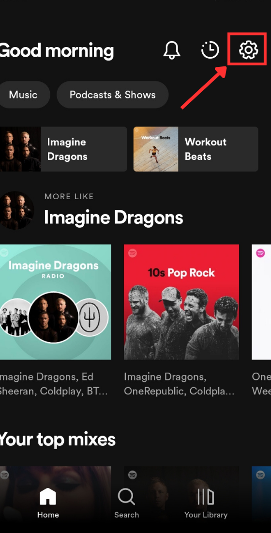 Spotify Settings Icon