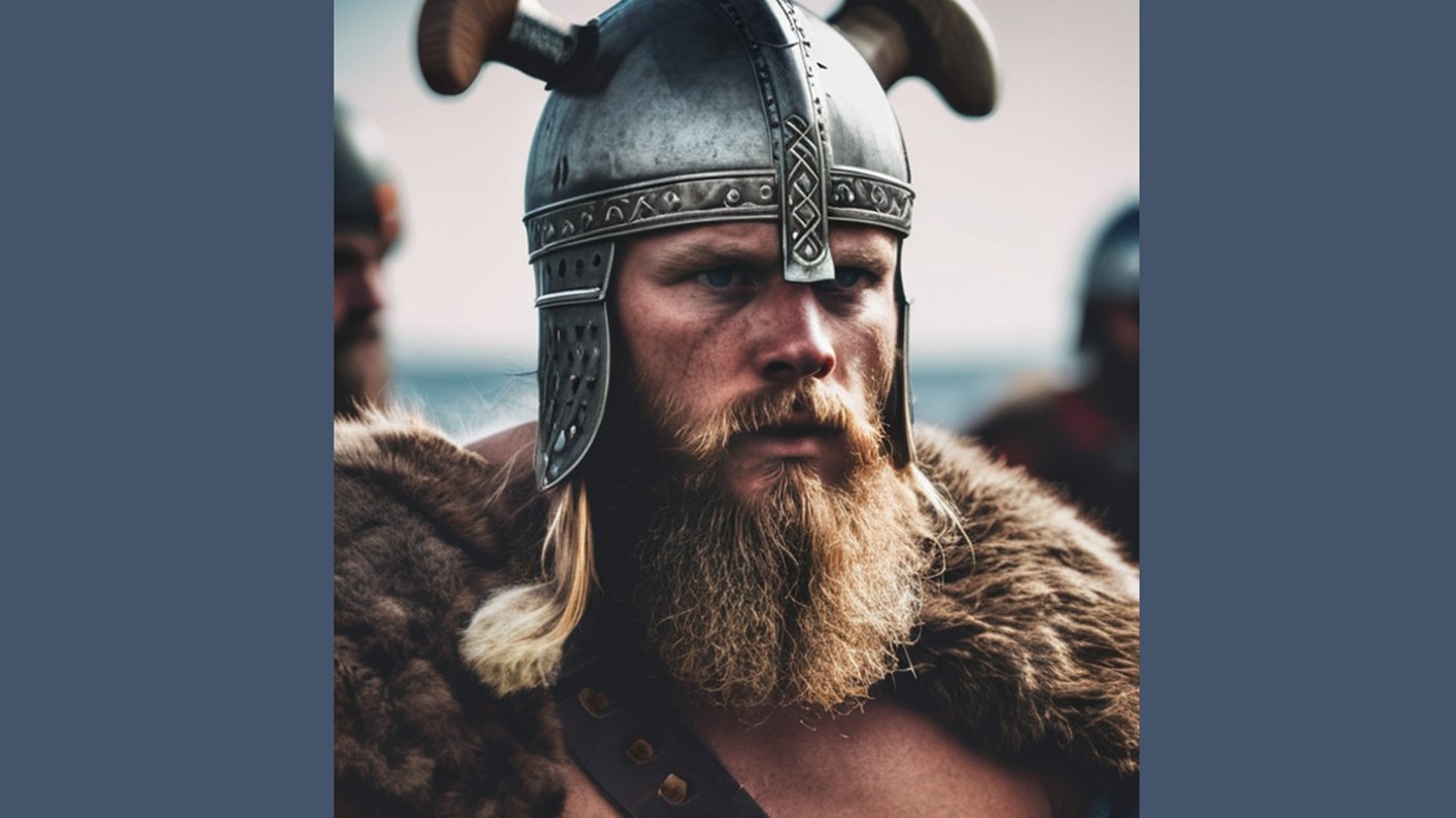 StarryAI Generated Photo of a Viking Before Battle