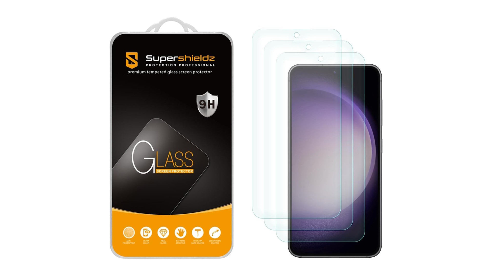 Supershields Galaxy S23 FE screen protector