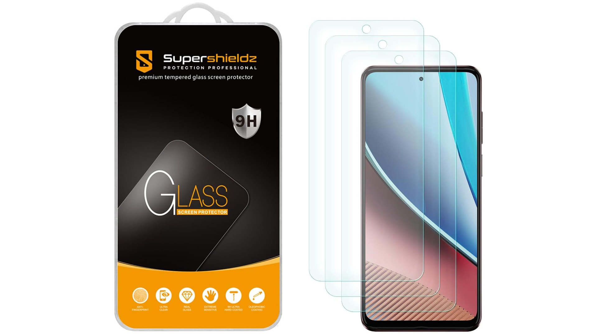 Supershieldz Tempered Glass Screen Protector for Moto G Stylus (2023)