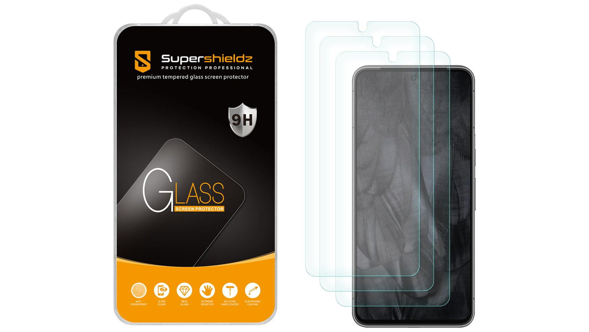 Supershieldz Tempered Glass Screen Protector for Pixel 8 Pro
