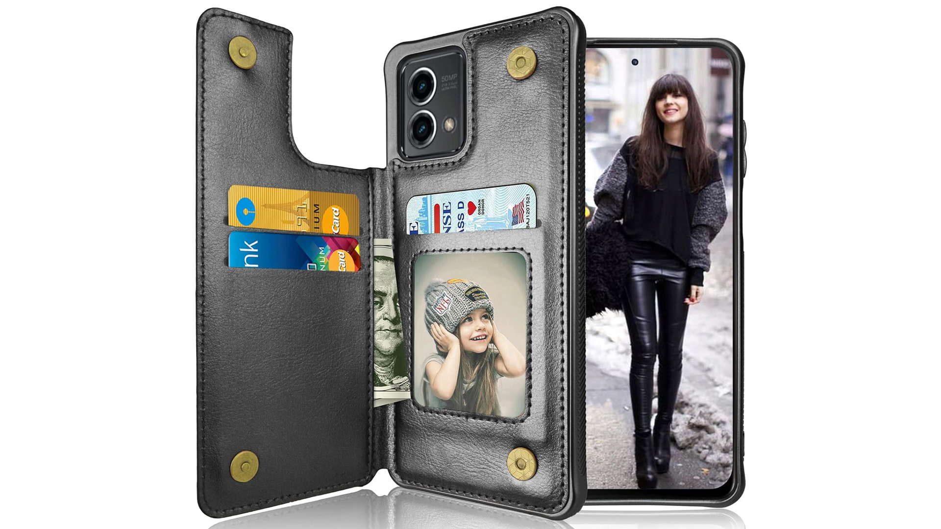 Tekcoo Wallet Case for Motorola Moto G Stylus 5G