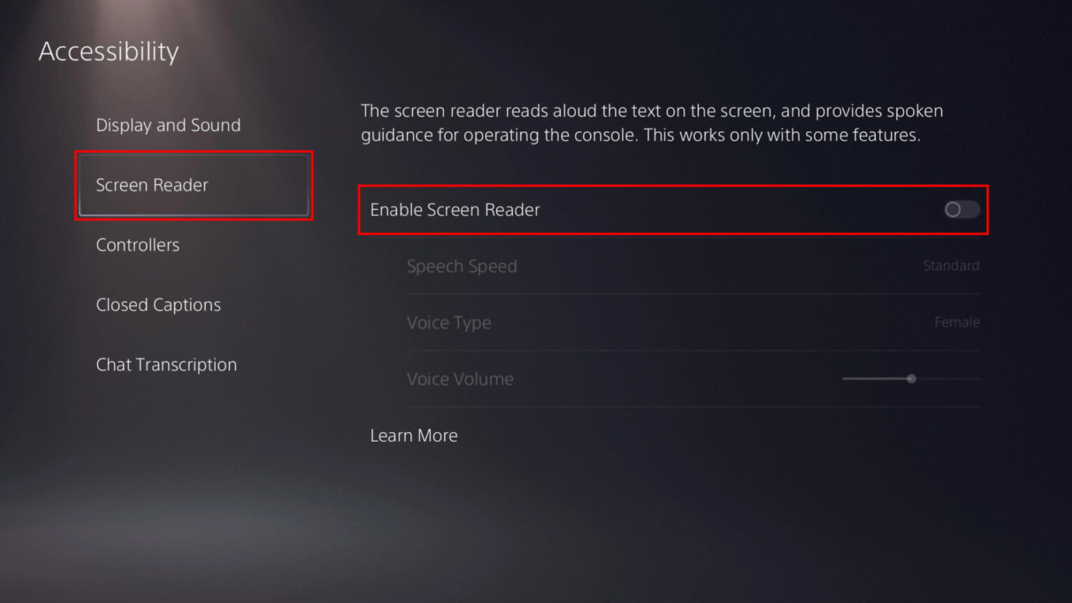 How to turn off the PS5 voice assistant (reader) - Android Authority