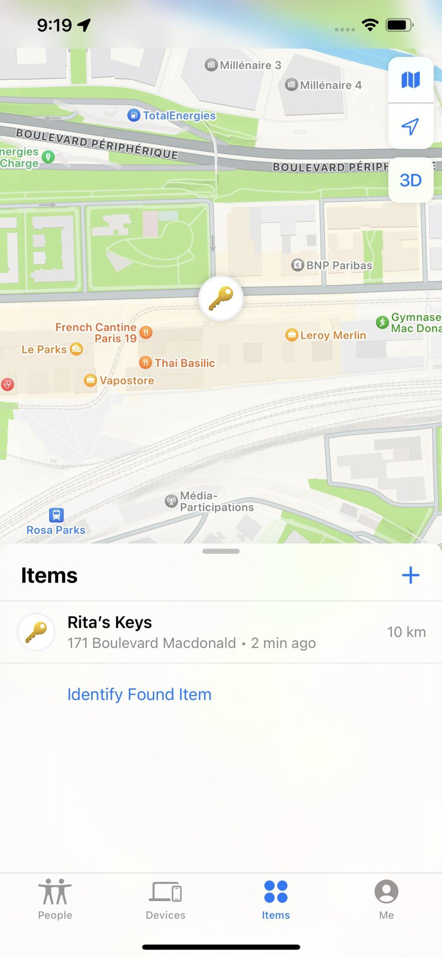 apple airtag remote location tracking