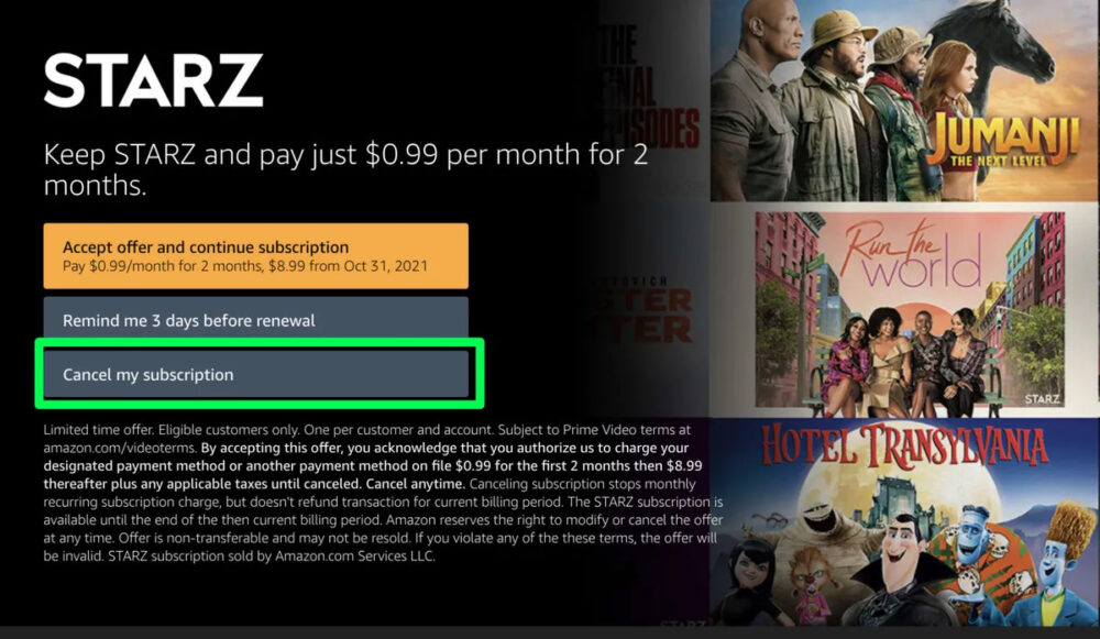 How to cancel your Starz subscription Multidevice guide