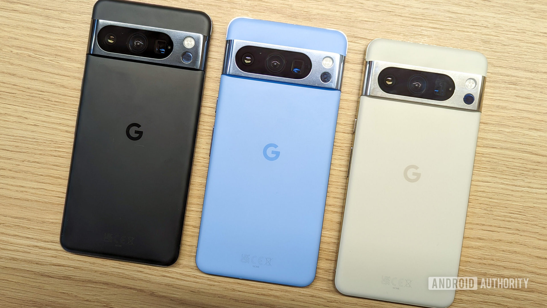 google pixel 8 pro trasera todos los colores