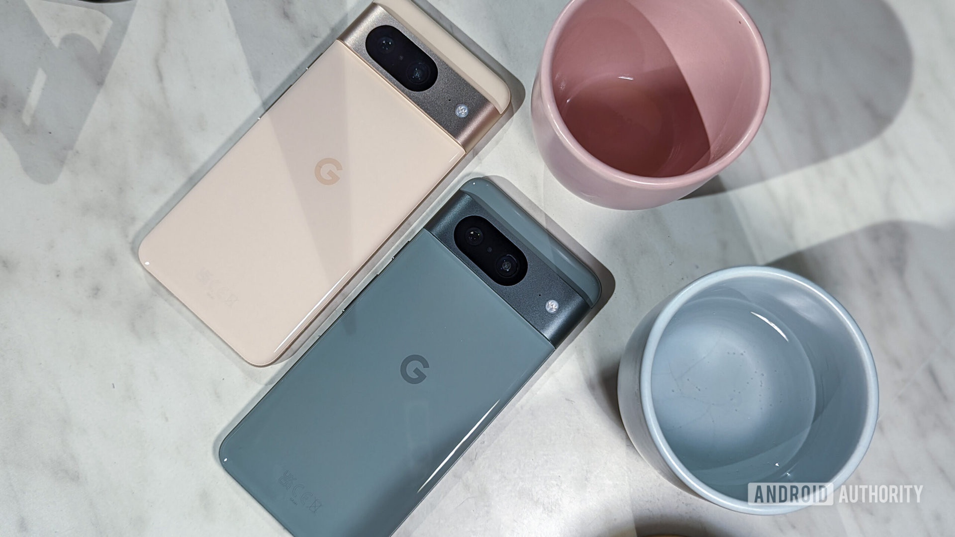 google pixel 8 rear rose and hazel 3