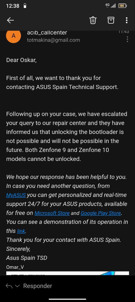 ASUS Bootloader unlock