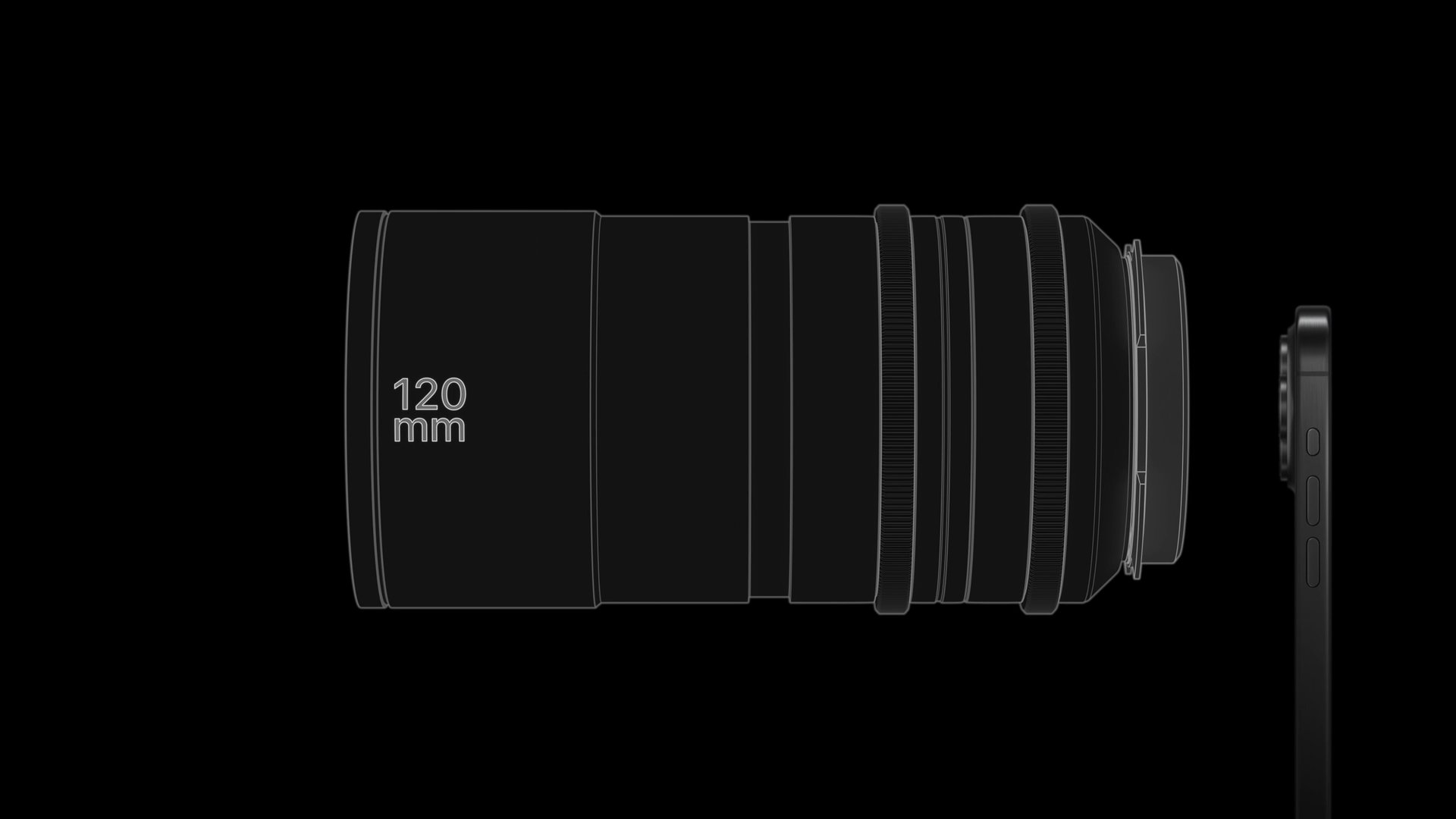 Apple iPhone 15 Pro Max Tetraprism Periscope zoom lens 1