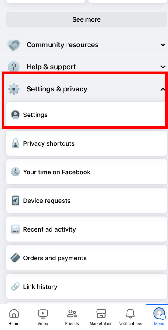 Facebook Setting and Privacy