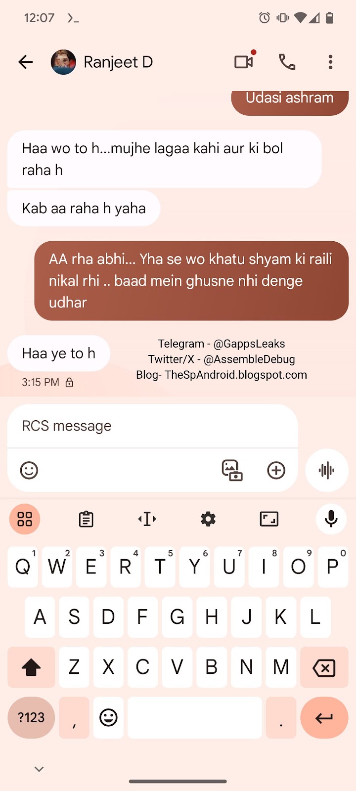 Google Messages UX refresh 1