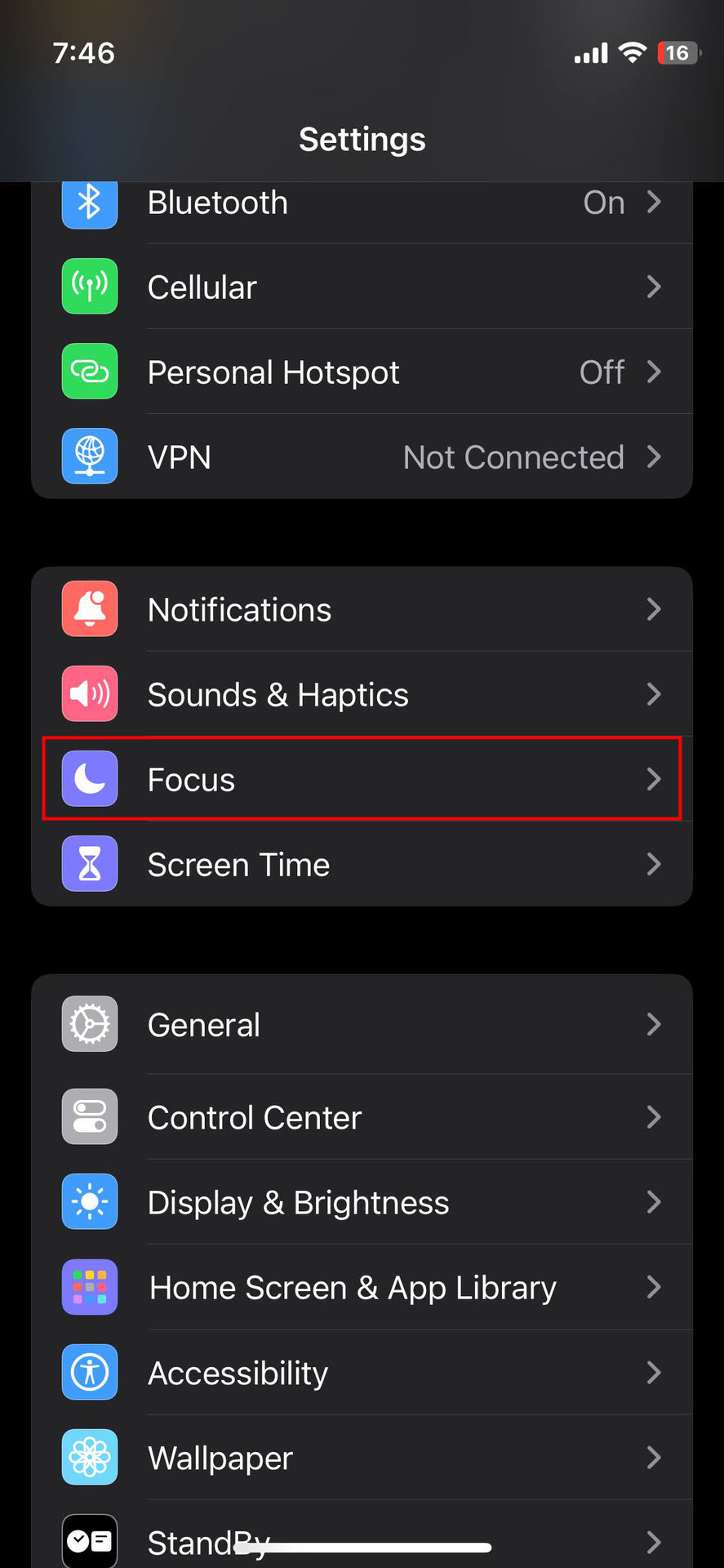 How to block iPhone app notifications using Focus (1)