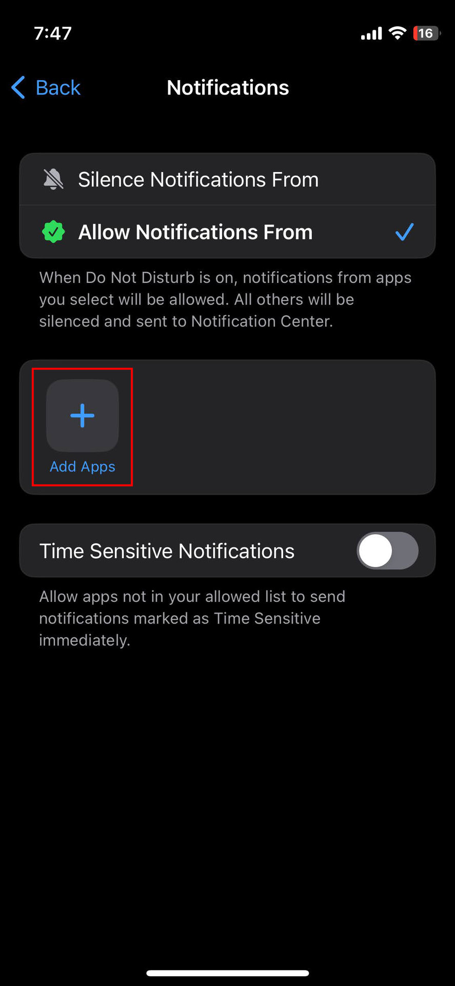 How to block iPhone app notifications using Focus (4)