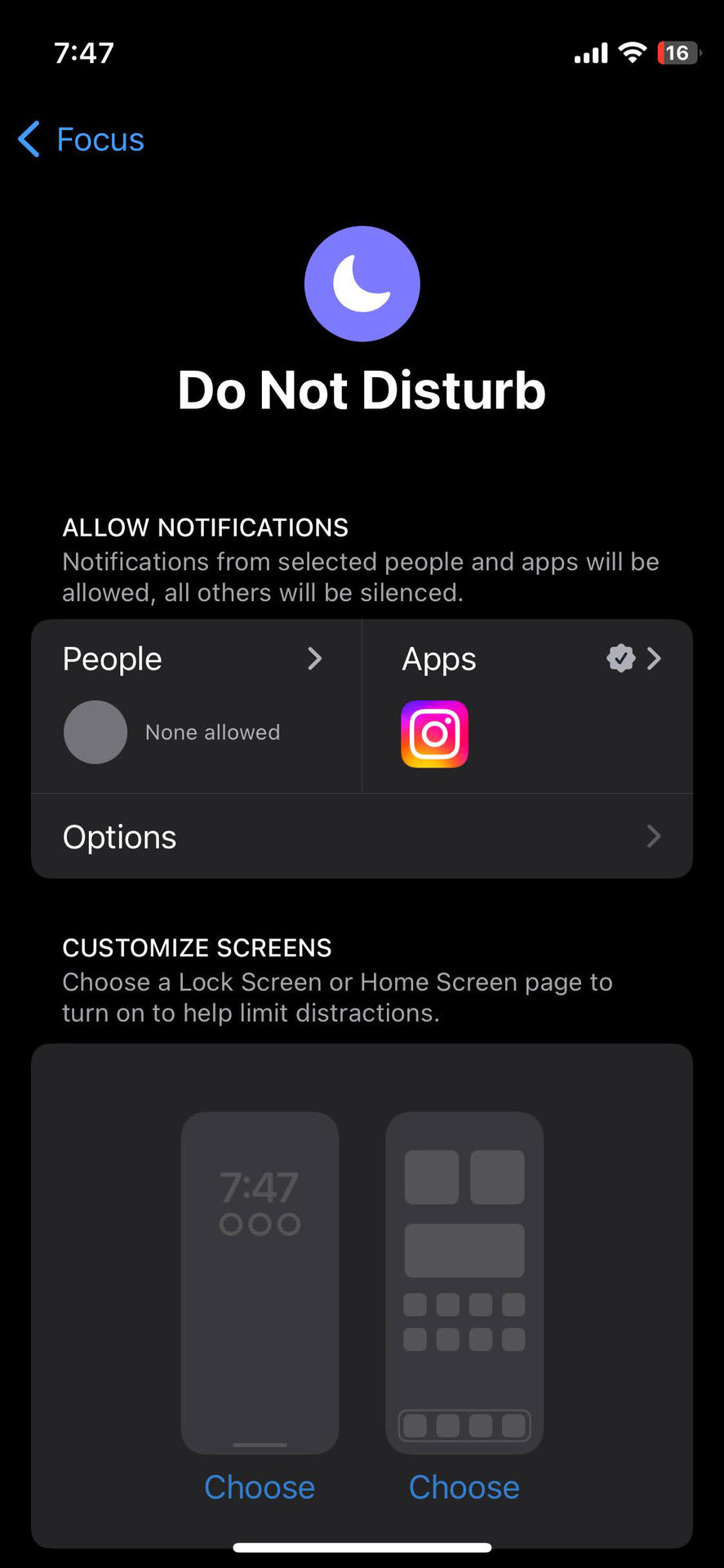 How to block iPhone app notifications using Focus (6)