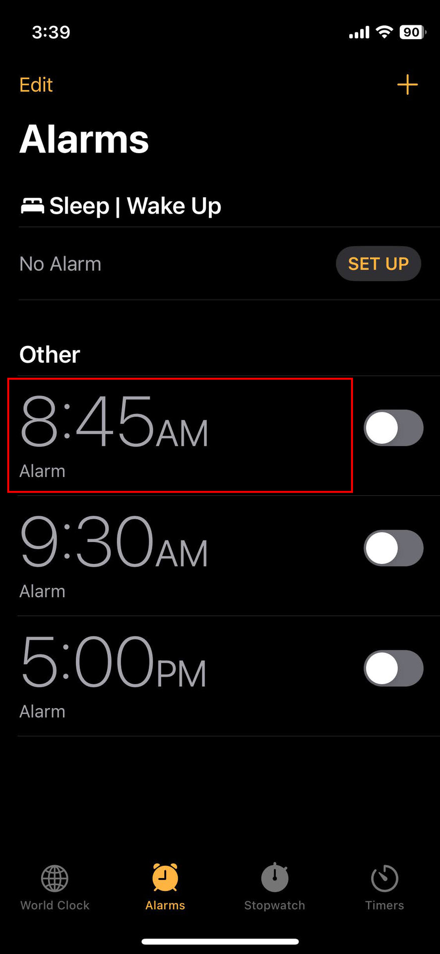 How to change alarm sound on iPhone (1)