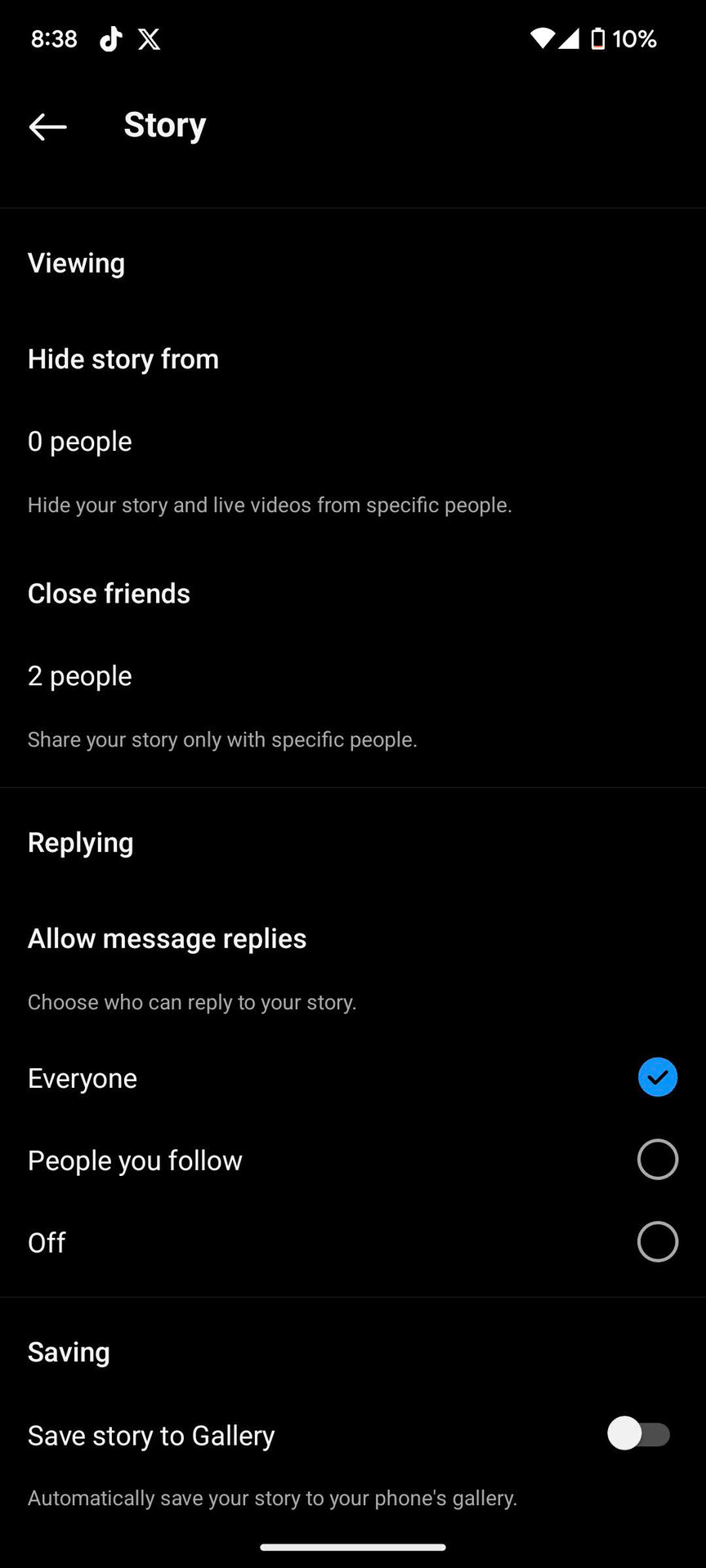 How to edit Instagram Story settings (4)