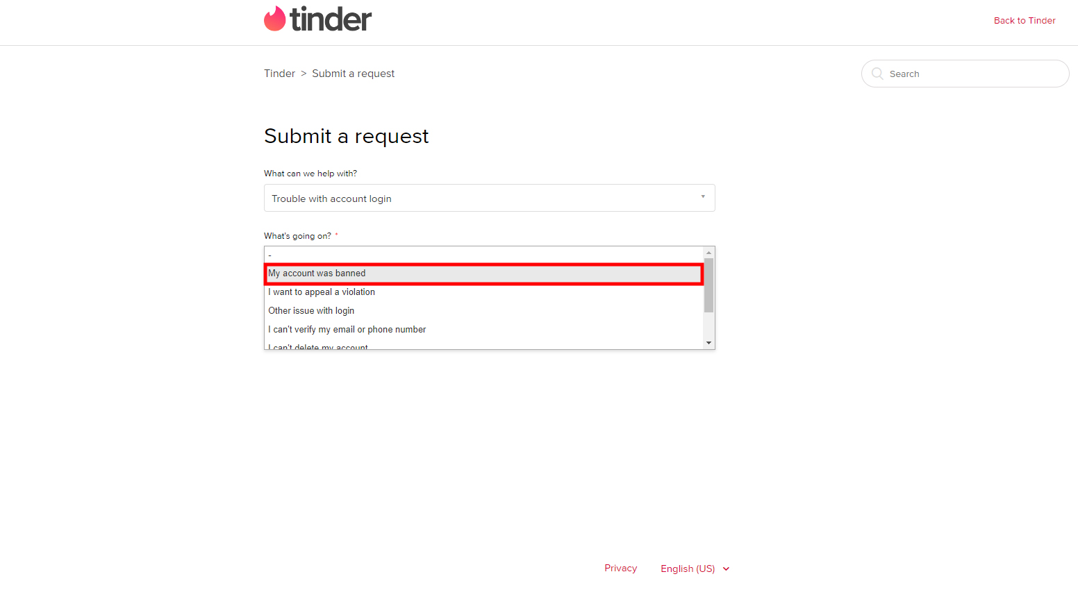 How to make an appeal when your Tinder account is banned (2)