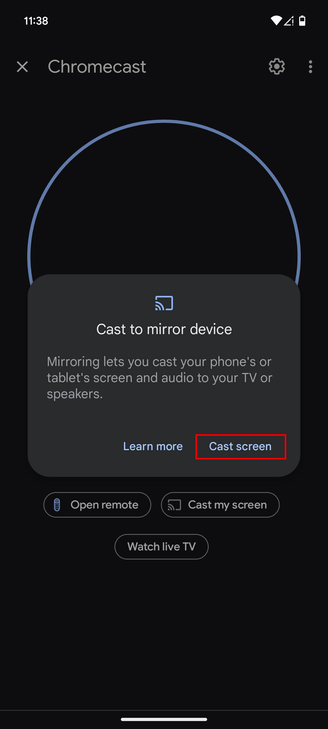 How to mirror your smartphone to Chromecast (3)