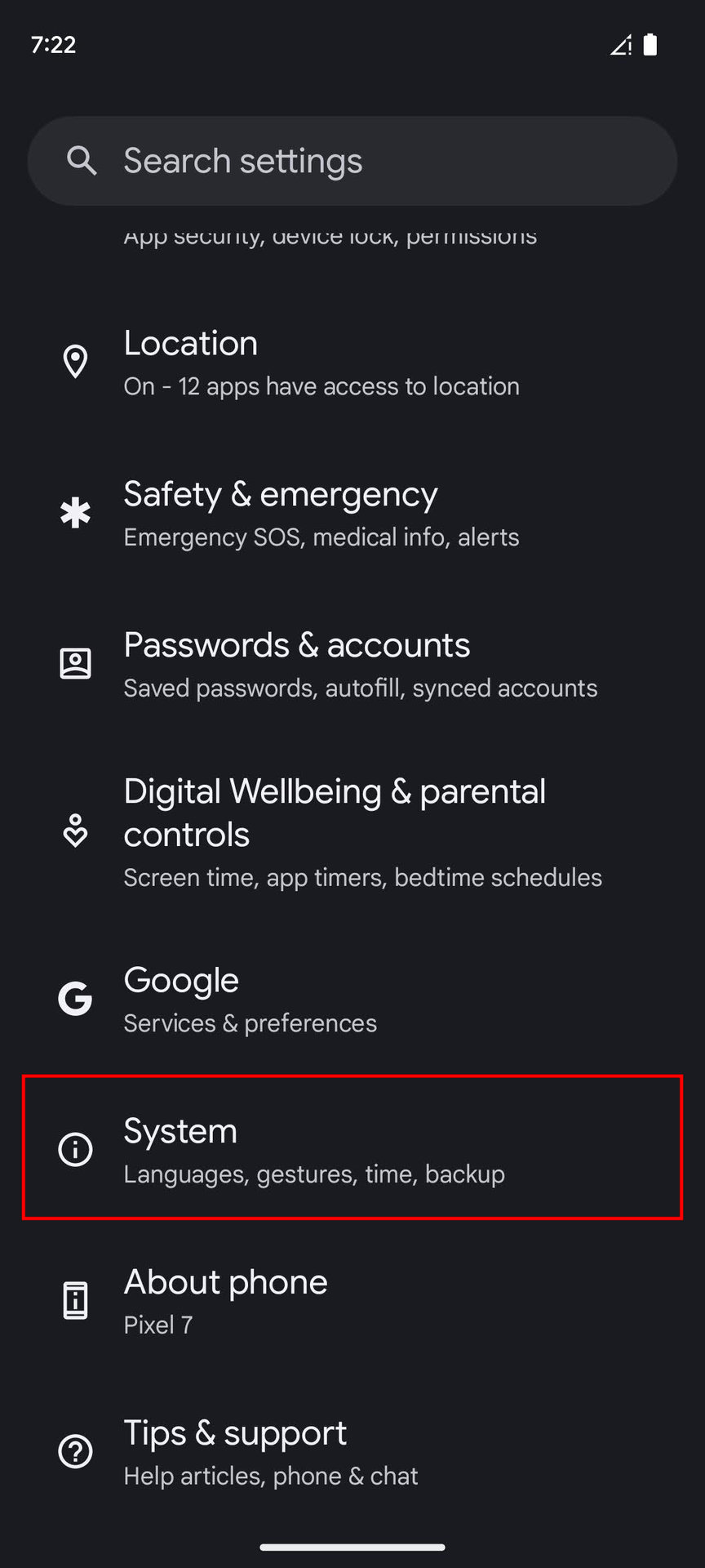 How to reset mobile network settings on Android (1)