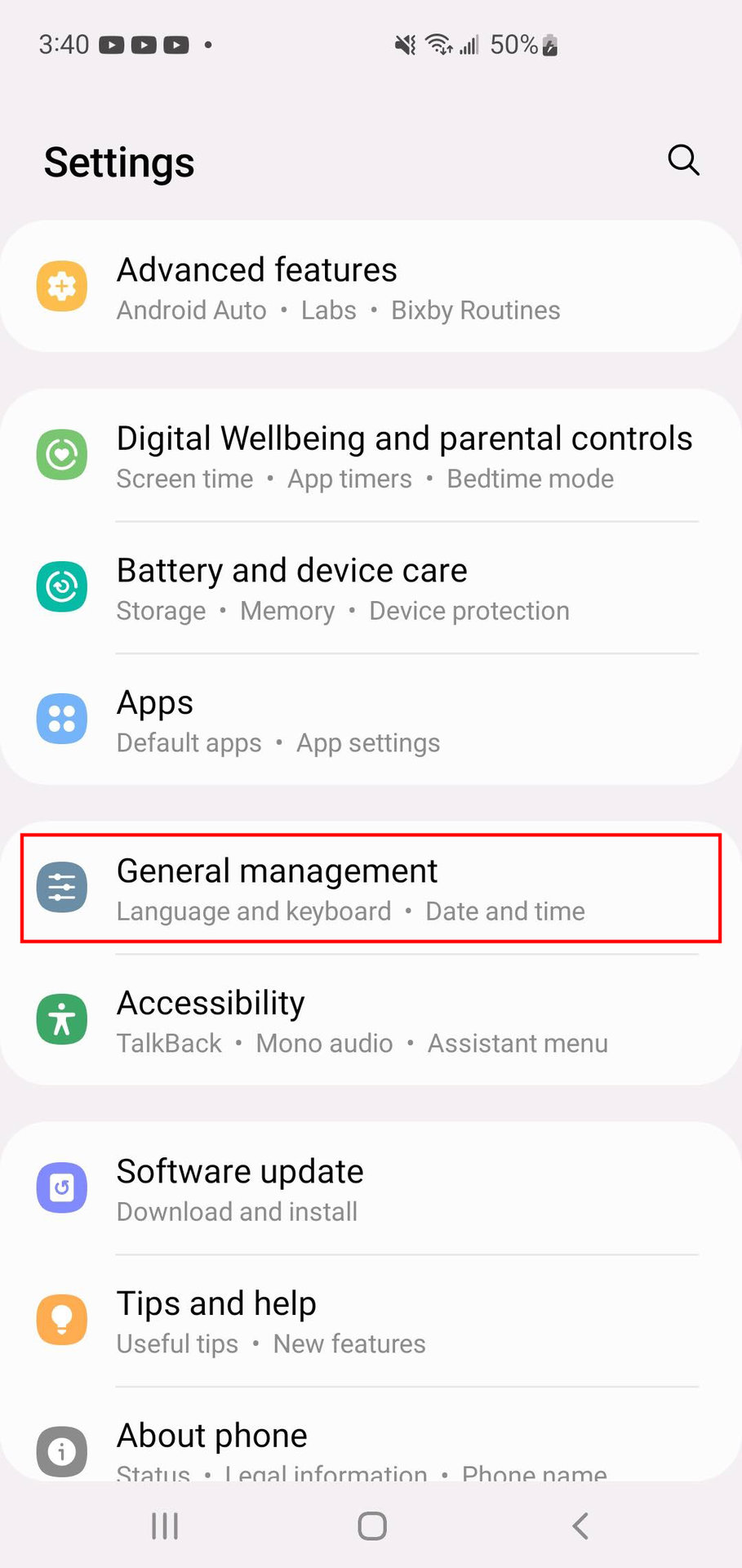 How to reset network settings on a Samsung Galaxy phone or tablet (1)