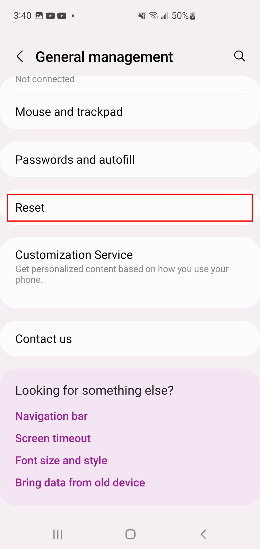 How to reset network settings on a Samsung Galaxy phone or tablet (2)