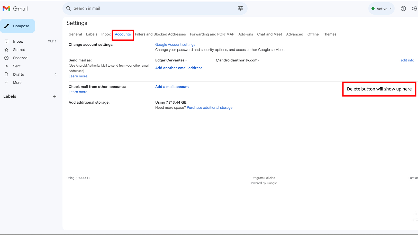How to stop Gmail imports (2)
