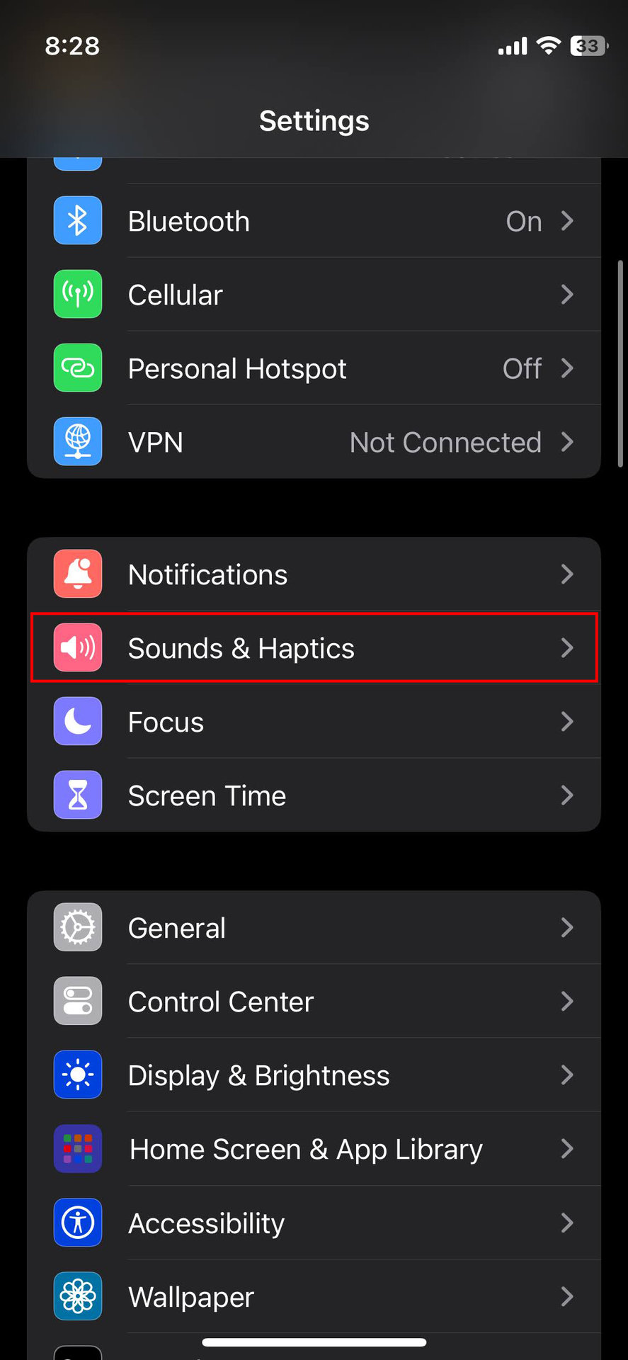 How to turn off haptic vibrations on iPhone (1)