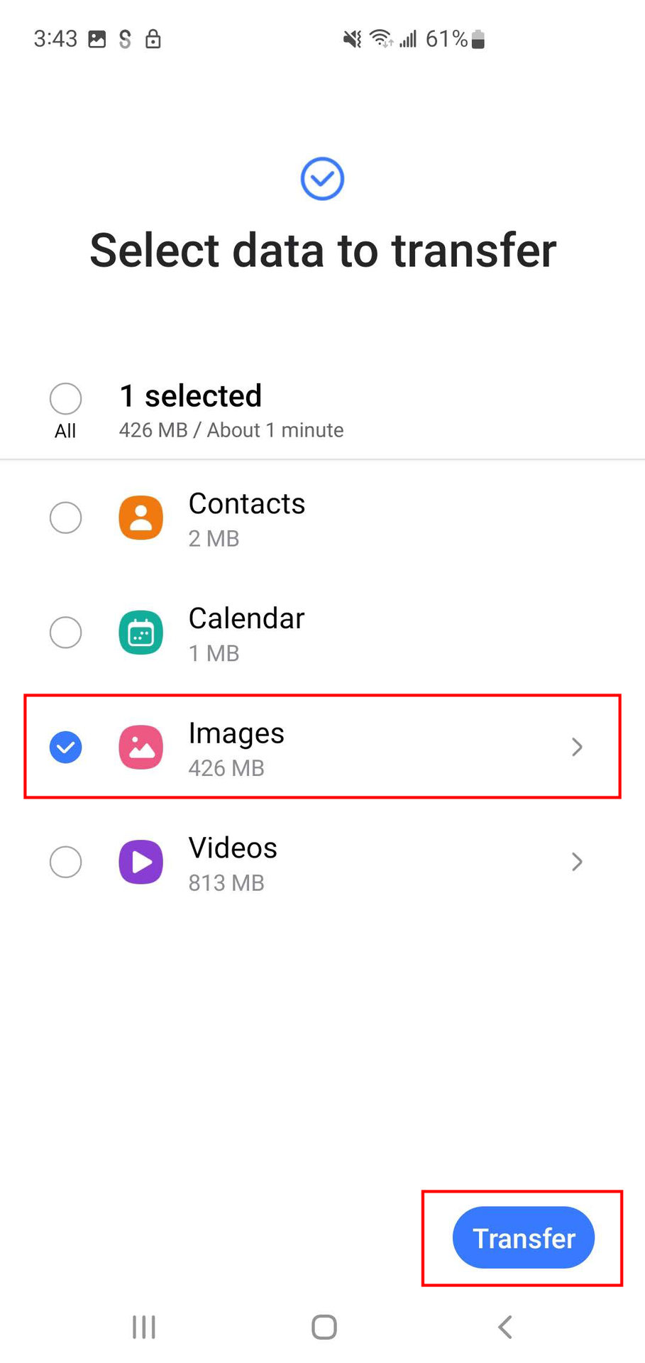 How to use Smart Switch to transfer photos from iPhone to Samsung (12)