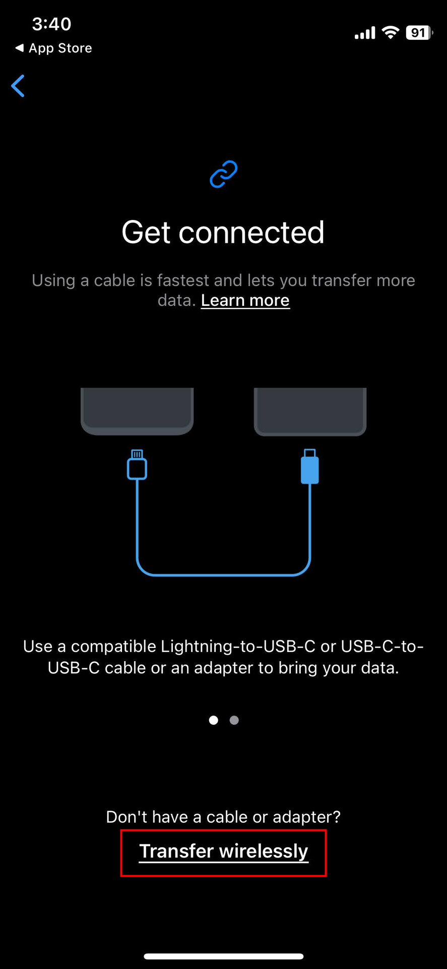 How to use Smart Switch to transfer photos from iPhone to Samsung (8)